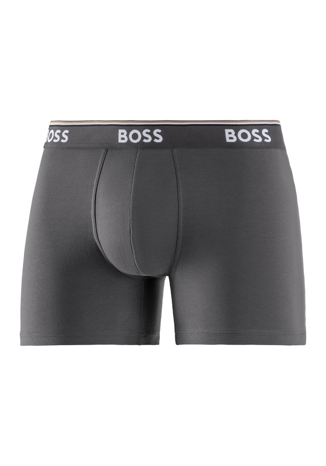 BOSS Boxer »Boxer 3 PACK« mit farblich passendem Webbund