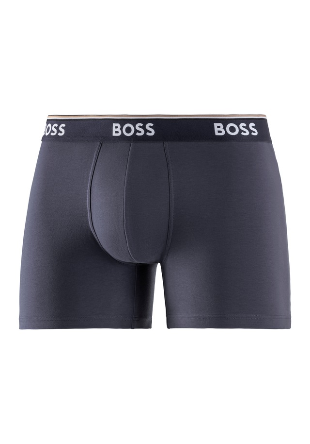BOSS Boxer »Boxer 3 PACK« mit farblich passendem Webbund
