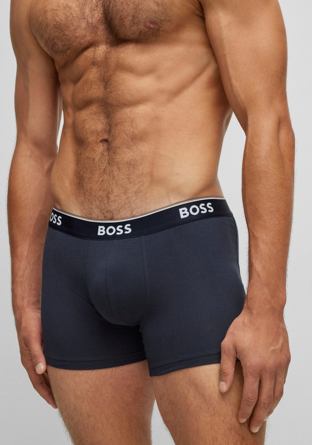 BOSS Boxer »Boxer 3 PACK« mit farblich passendem Webbund