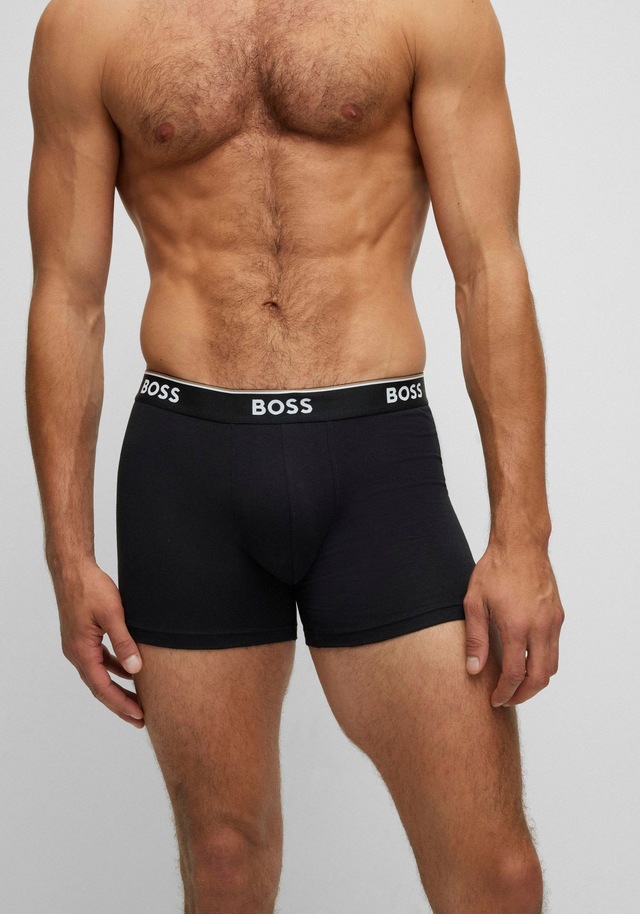 BOSS Boxer »Boxer 3 PACK« mit farblich passendem Webbund