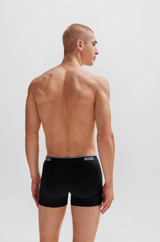 BOSS Boxer »Boxer 3 PACK« mit farblich passendem Webbund