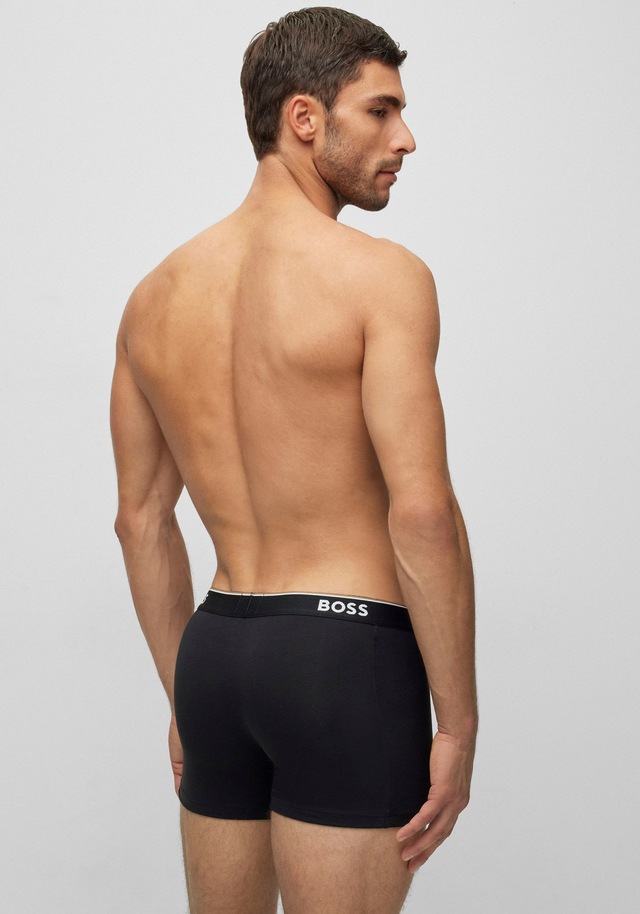 BOSS Boxer »Boxer 3 PACK« mit farblich passendem Webbund
