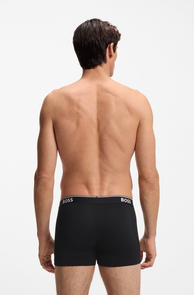 BOSS Boxer »Boxer 3 PACK« mit farblich passendem Webbund