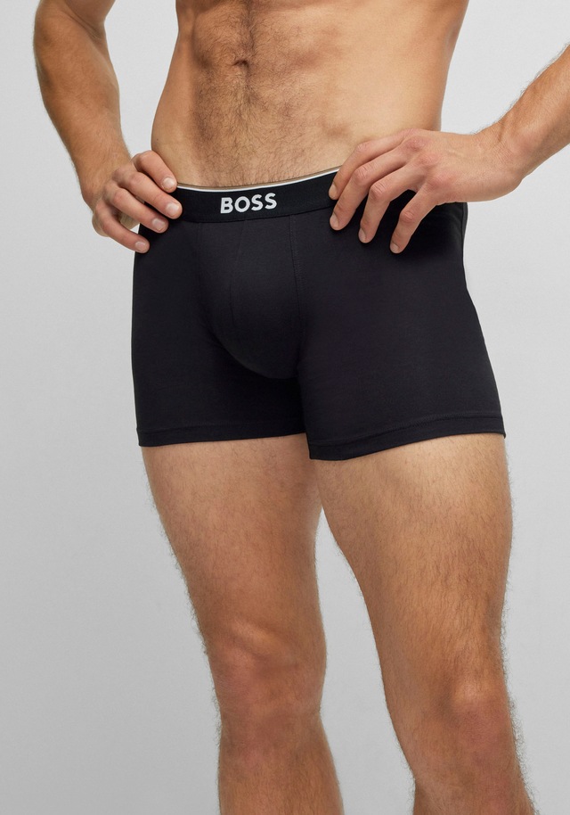 BOSS Boxer »Boxer 3 PACK« mit farblich passendem Webbund