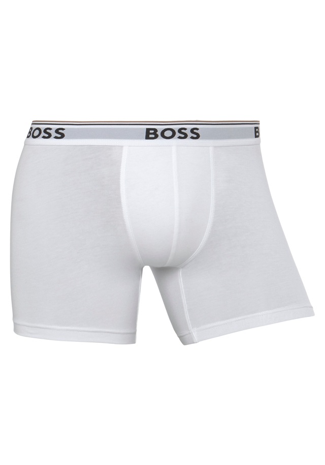 BOSS Boxer »Boxer 3 PACK« mit farblich passendem Webbund