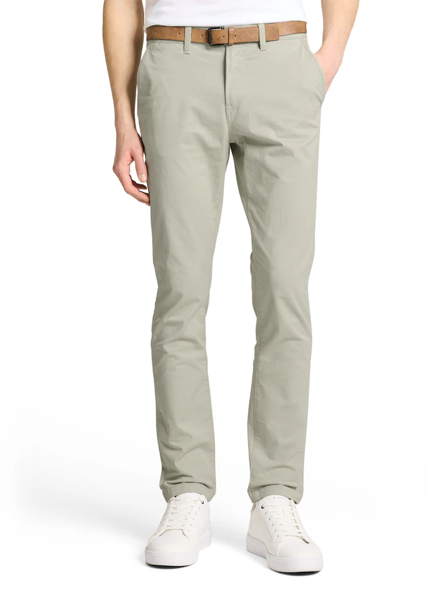 TOM TAILOR Denim Chinohose leicht vorgewaschen