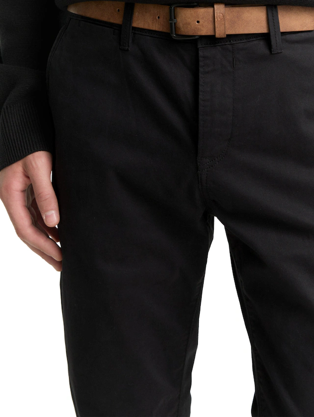 TOM TAILOR Denim Chinohose leicht vorgewaschen