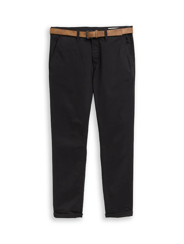 TOM TAILOR Denim Chinohose leicht vorgewaschen
