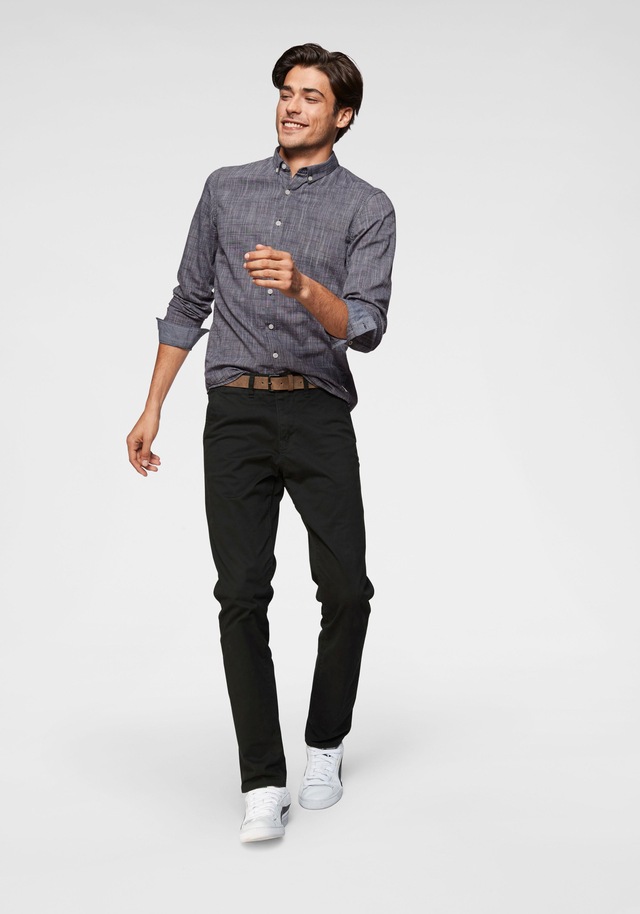 TOM TAILOR Denim Chinohose leicht vorgewaschen