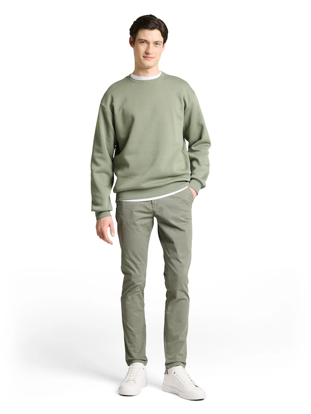 TOM TAILOR Denim Chinohose leicht vorgewaschen