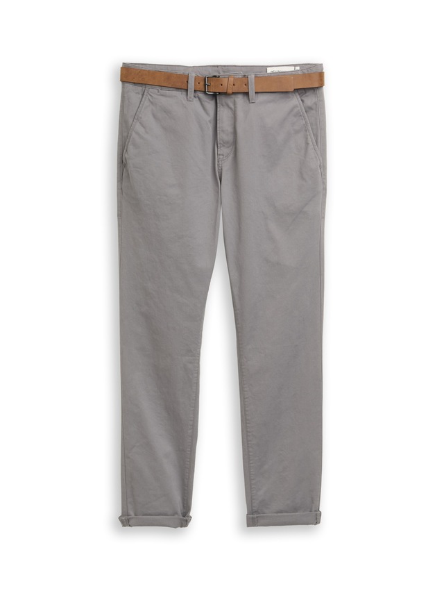 TOM TAILOR Denim Chinohose leicht vorgewaschen