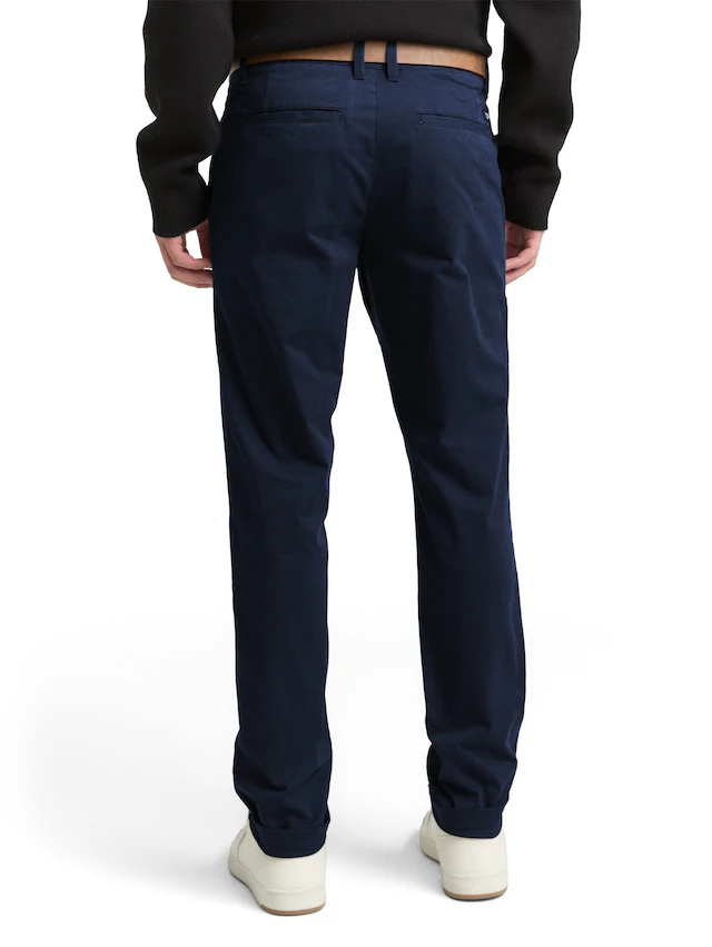 TOM TAILOR Denim Chinohose leicht vorgewaschen