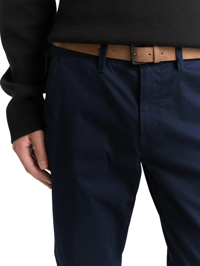 TOM TAILOR Denim Chinohose leicht vorgewaschen