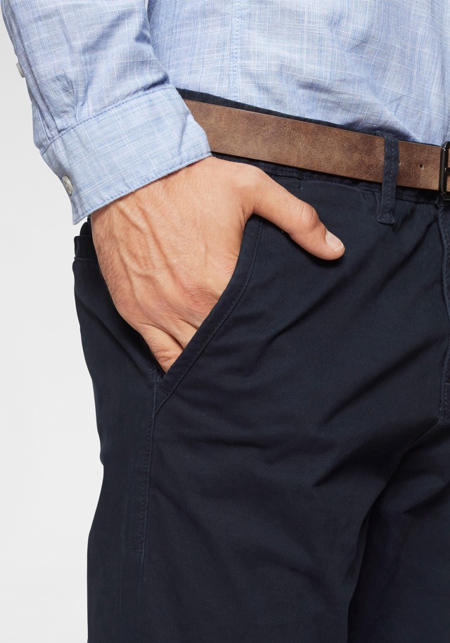 TOM TAILOR Denim Chinohose leicht vorgewaschen