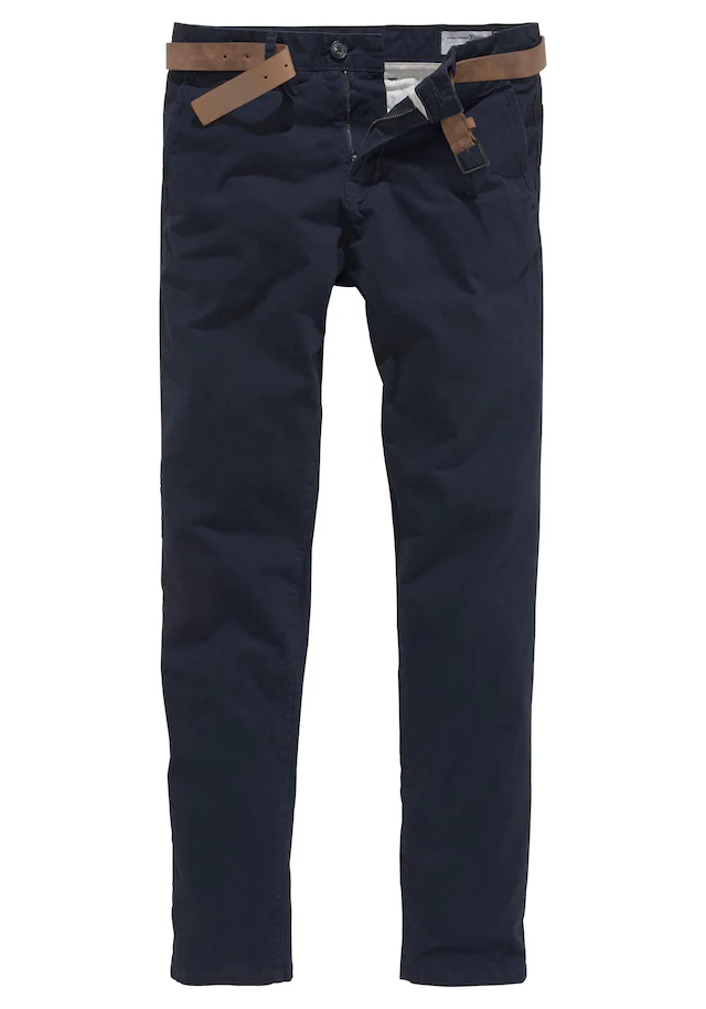 TOM TAILOR Denim Chinohose leicht vorgewaschen