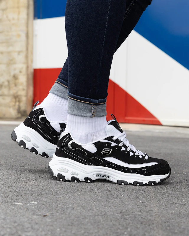 Skechers Sneaker »D´Lites - Biggest Fan« Freizeitschuh, Halbschuh, Schnürschuh im trendigen Chunky-Style