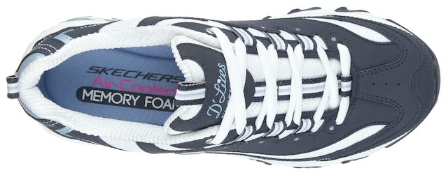 Skechers Sneaker »D´Lites - Biggest Fan« Freizeitschuh, Halbschuh, Schnürschuh im trendigen Chunky-Style