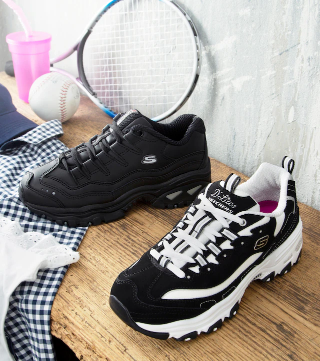 Skechers Sneaker »D´Lites - Biggest Fan« Freizeitschuh, Halbschuh, Schnürschuh im trendigen Chunky-Style