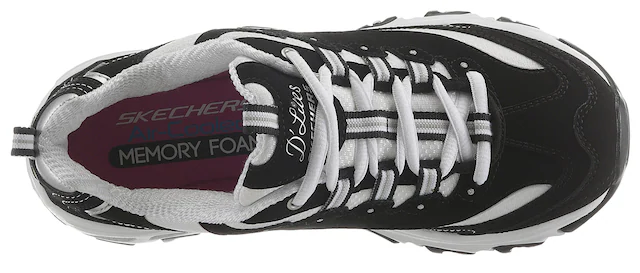 Skechers Sneaker »D´Lites - Biggest Fan« Freizeitschuh, Halbschuh, Schnürschuh im trendigen Chunky-Style