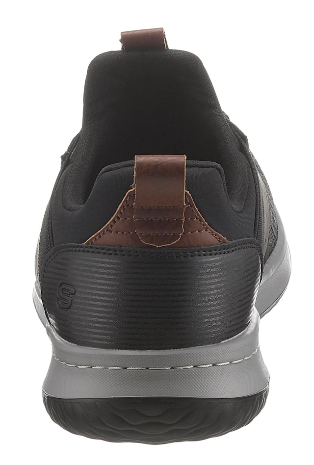 Skechers Slip-On Sneaker »Delson-Camben« Slipper, Freizeitschuh mit praktischem Gummizug
