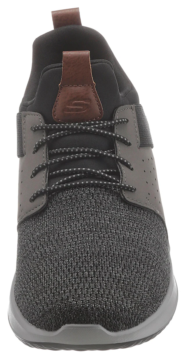 Skechers Slip-On Sneaker »Delson-Camben« Slipper, Freizeitschuh mit praktischem Gummizug
