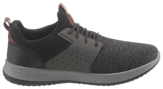Skechers Slip-On Sneaker »Delson-Camben« Slipper, Freizeitschuh mit praktischem Gummizug