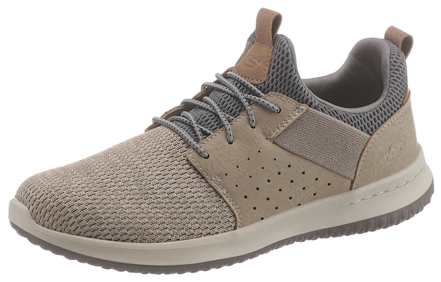 Skechers Slip-On Sneaker »Delson-Camben« Slipper, Freizeitschuh mit praktischem Gummizug