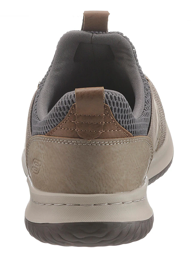 Skechers Slip-On Sneaker »Delson-Camben« Slipper, Freizeitschuh mit praktischem Gummizug