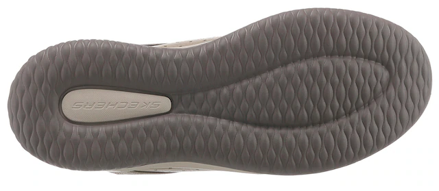 Skechers Slip-On Sneaker »Delson-Camben« Slipper, Freizeitschuh mit praktischem Gummizug