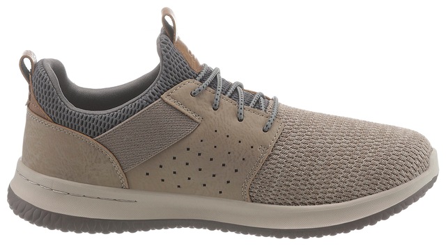 Skechers Slip-On Sneaker »Delson-Camben« Slipper, Freizeitschuh mit praktischem Gummizug