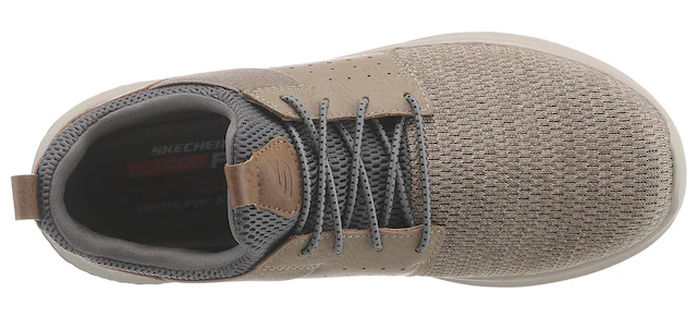 Skechers Slip-On Sneaker »Delson-Camben« Slipper, Freizeitschuh mit praktischem Gummizug