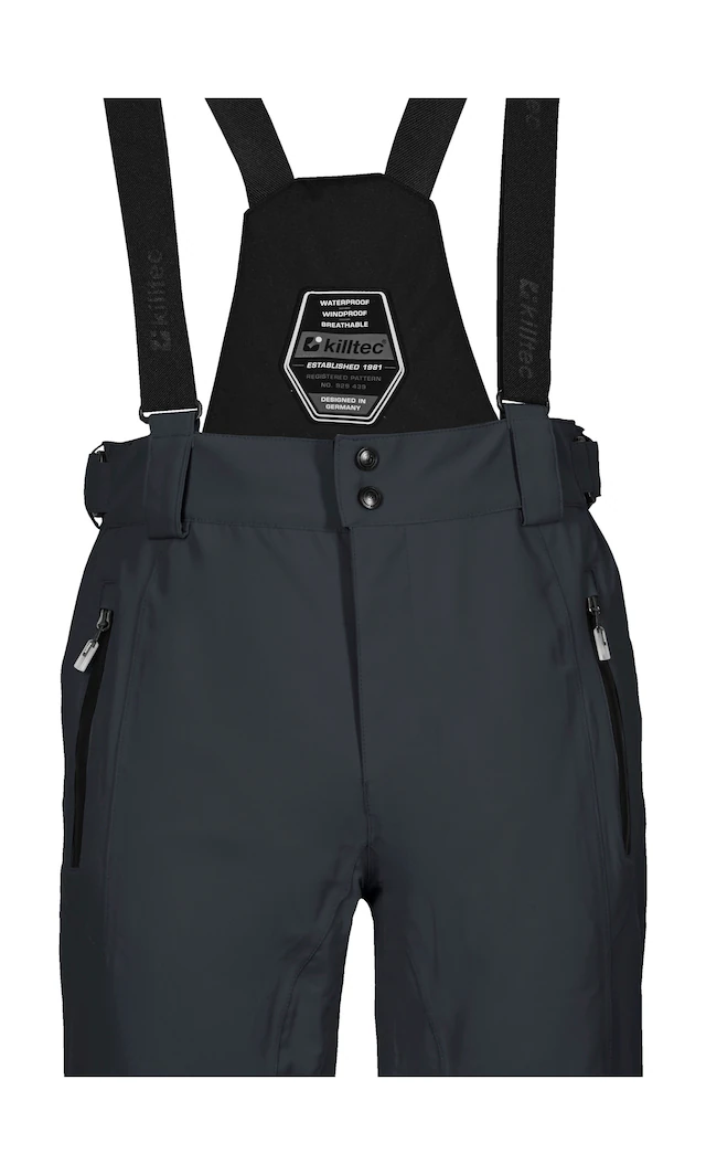 Killtec Skihose »Enosh« Wasser- und winddicht, atmungsaktiv, verstellbare Taille, Kantenschutz