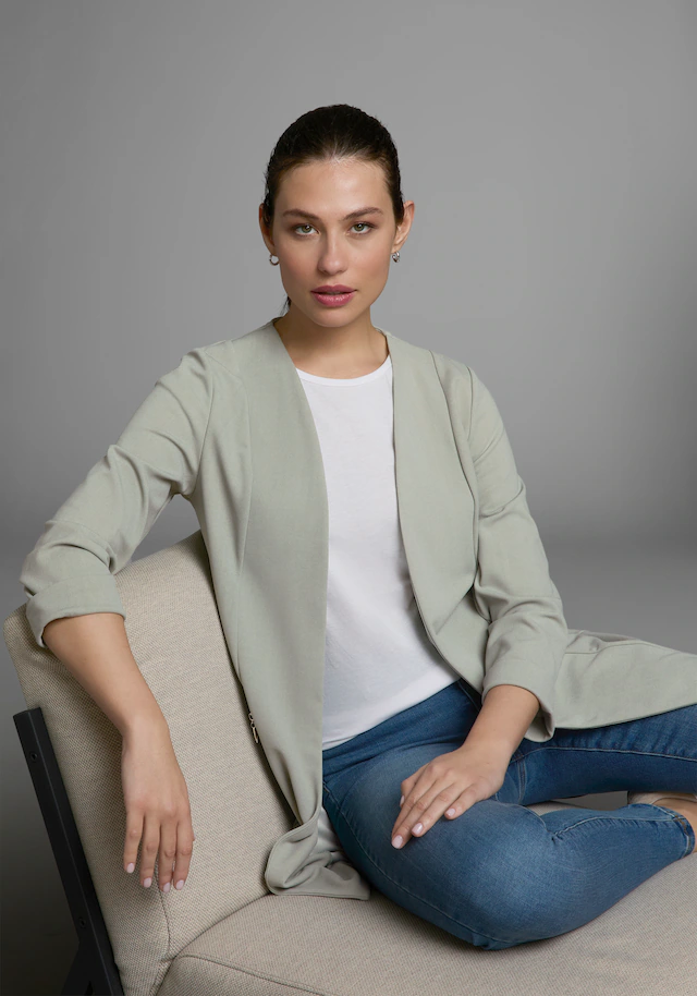 Laura Scott Longblazer mit Reißverschlüssen