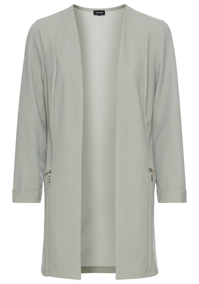 Laura Scott Longblazer mit Reißverschlüssen