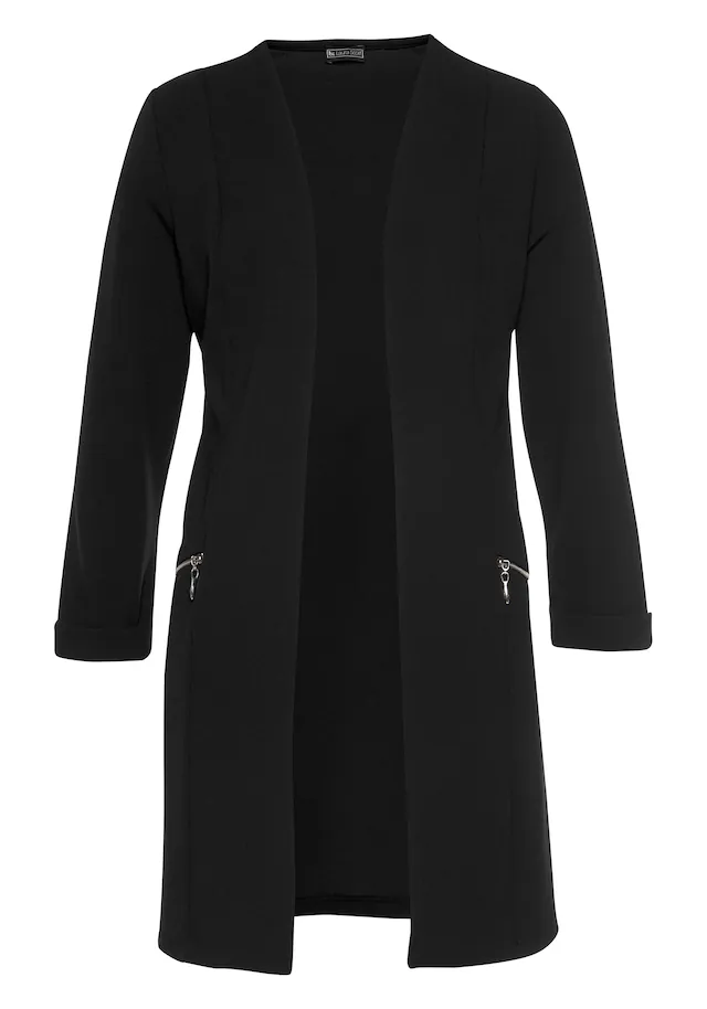 Laura Scott Longblazer mit Reißverschlüssen