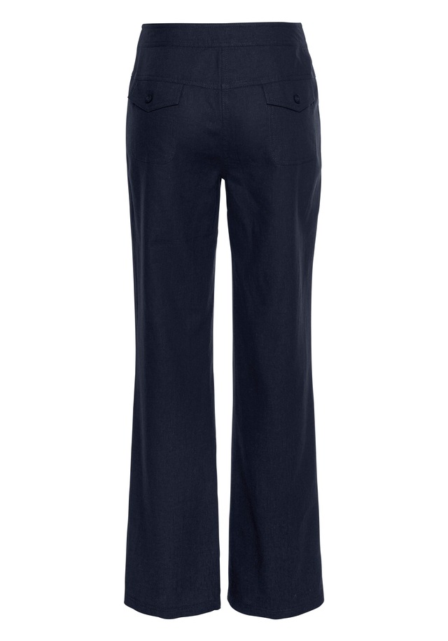 Aniston CASUAL Leinenhose mit Bindeband