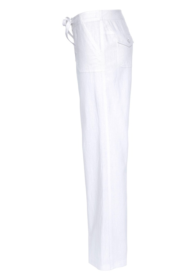 Aniston CASUAL Leinenhose mit Bindeband