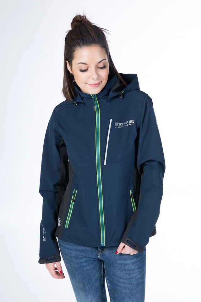 DEPROC Active Softshelljacke »NUNAVUT WOMEN« mit Kapuze auch in Großen Größen erhältlich