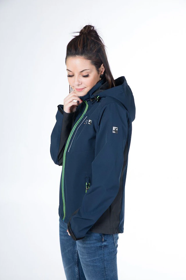 DEPROC Active Softshelljacke »NUNAVUT WOMEN« mit Kapuze auch in Großen Größen erhältlich
