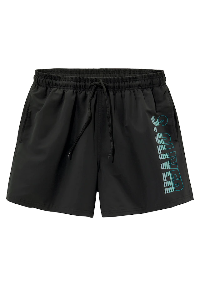 s.Oliver Badeshorts mit seitlichem Logodruck
