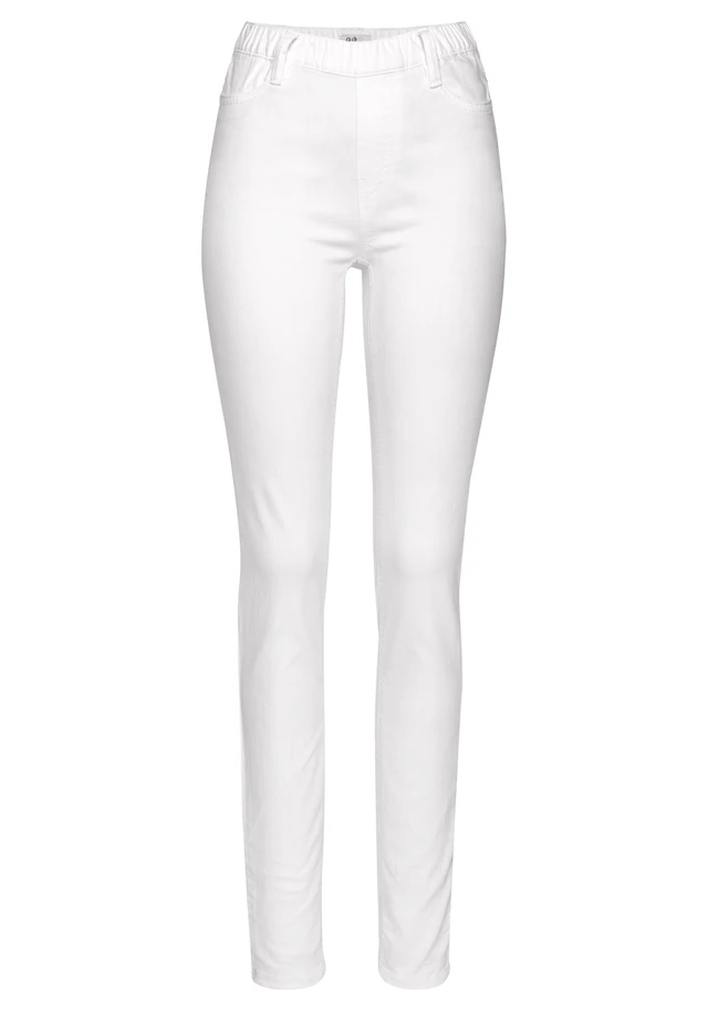 Flashlights Jeansjeggings Packung, 2er-Pack, enge Passform, Röhrenjeans, Used-Look-Waschung, hohe Leibhöhe