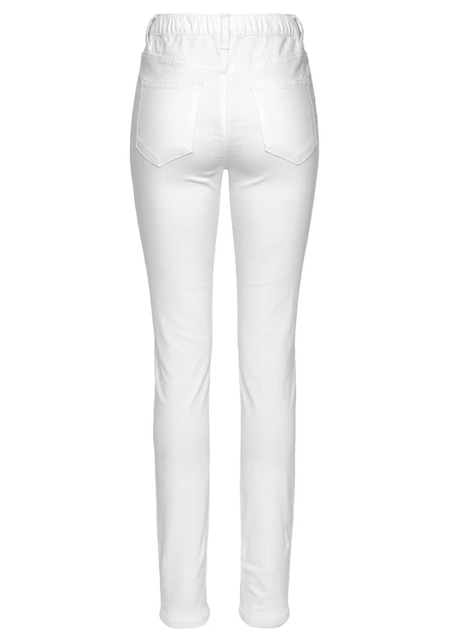 Flashlights Jeansjeggings Packung, 2er-Pack, enge Passform, Röhrenjeans, Used-Look-Waschung, hohe Leibhöhe