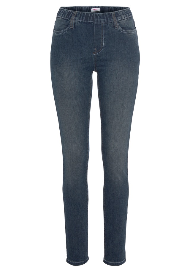 Flashlights Jeansjeggings Packung, 2er-Pack, enge Passform, Röhrenjeans, Used-Look-Waschung, hohe Leibhöhe