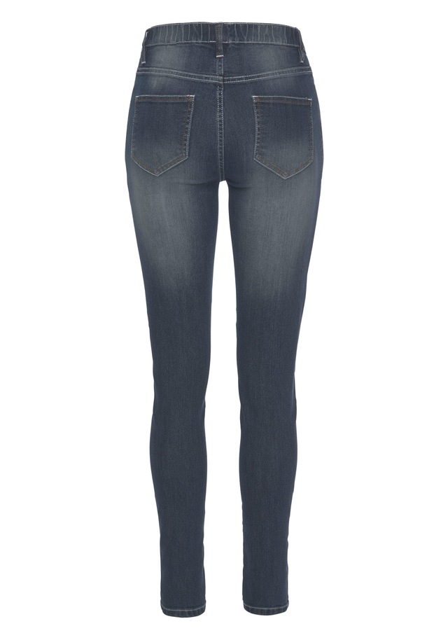 Flashlights Jeansjeggings Packung, 2er-Pack, enge Passform, Röhrenjeans, Used-Look-Waschung, hohe Leibhöhe