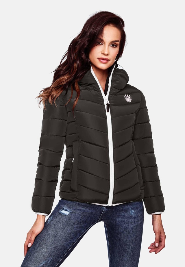 Navahoo Steppjacke »Elva« mit Kapuze stylische Damen Winterjacke mit Kapuze