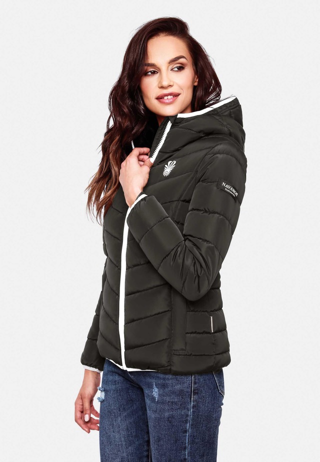 Navahoo Steppjacke »Elva« mit Kapuze stylische Damen Winterjacke mit Kapuze