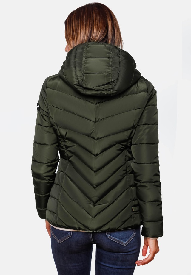 Navahoo Steppjacke »Elva« mit Kapuze stylische Damen Winterjacke mit Kapuze