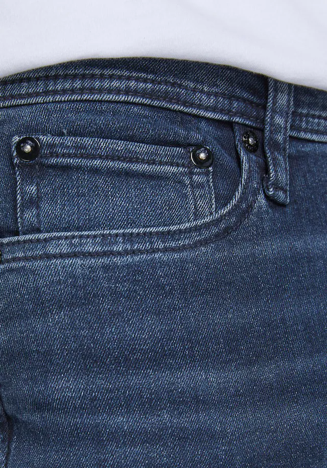 Jack & Jones Slim-fit-Jeans »JJIGLENN Slim-Fit mit Stretch und praktischer 5-Pocket-Form« Baumwollmischung, slim fit