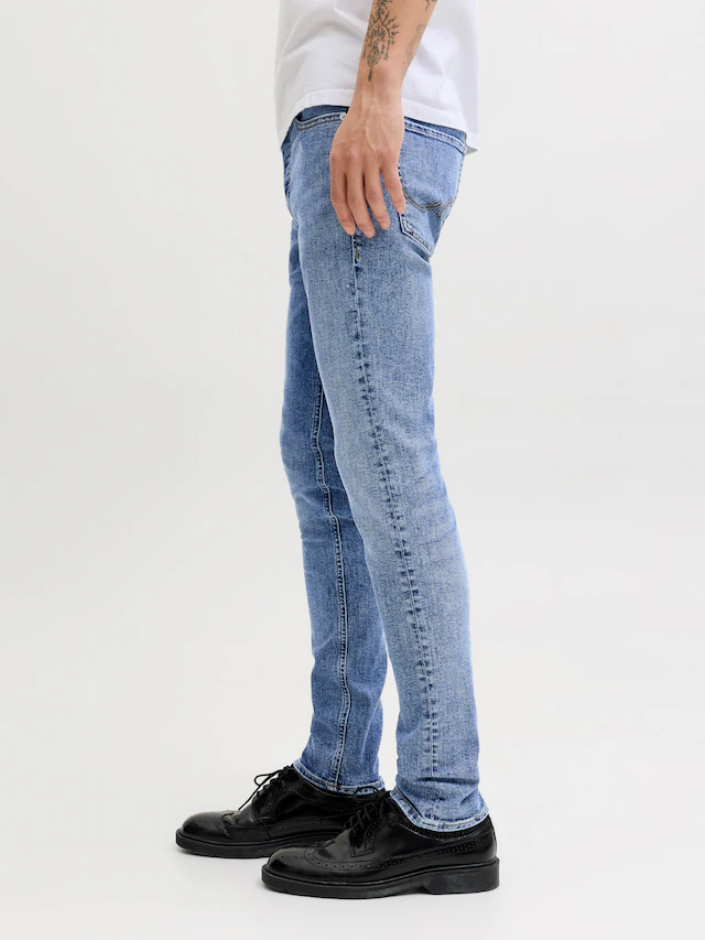 Jack & Jones Slim-fit-Jeans »JJIGLENN Slim-Fit mit Stretch und praktischer 5-Pocket-Form« Baumwollmischung, slim fit