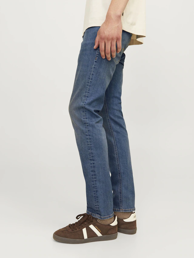 Jack & Jones Slim-fit-Jeans »JJIGLENN Slim-Fit mit Stretch und praktischer 5-Pocket-Form« Baumwollmischung, slim fit